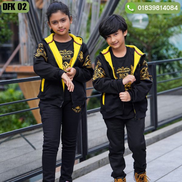 হুডি, T-shirt, এবং প্যান্ট সেট ( Code 101)